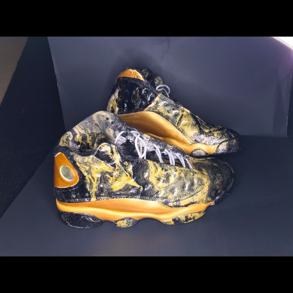 Jordan Other - Jordan Retro 13’s Custom (Hydro Dripped)